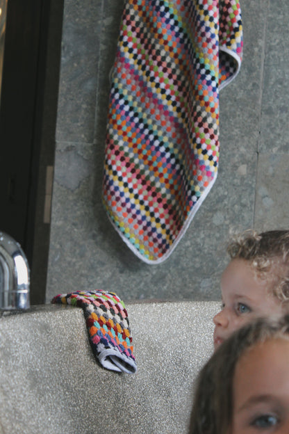 Soléa Organic Cotton Towel + Washcloth Set - Tulip