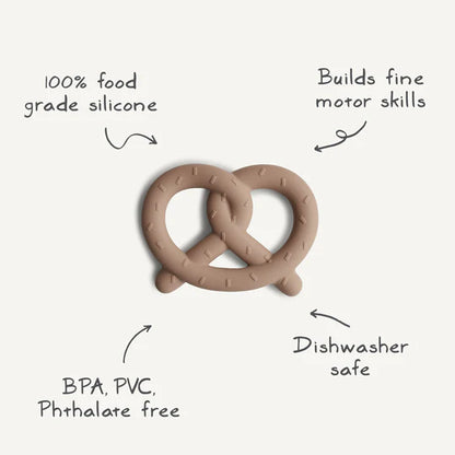 Mushie Pretzel Teether