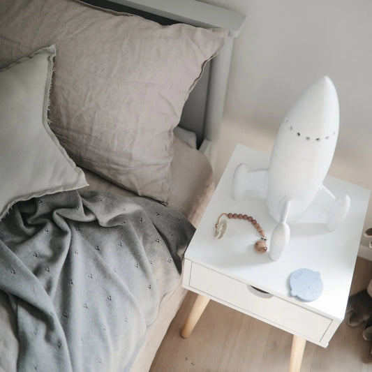 Organic Cotton Pointelle Blanket